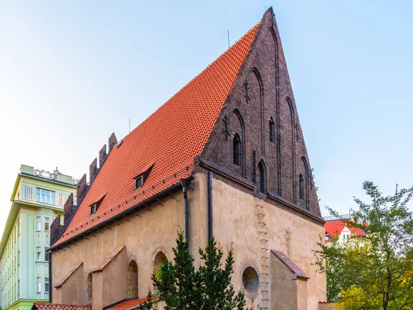 Yeni sinagoga eski Yahudi Mahallesi Josefov Prag, Çek Cumhuriyeti — Stok fotoğraf