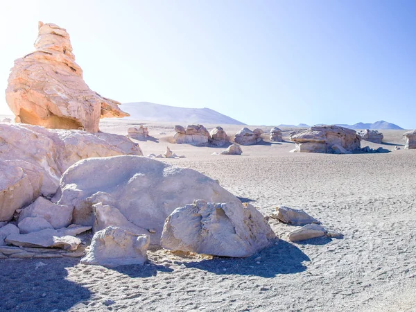 Formazioni rocciose ad Altiplano - Cordillera de Lipez, Bolivia, Sud America — Foto Stock