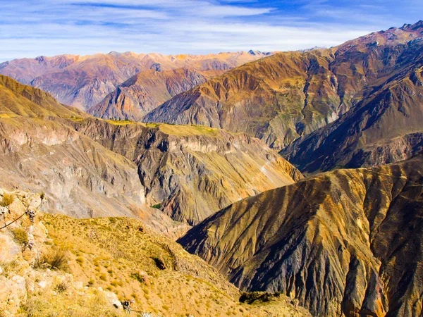 Colca Canyon - the deepest canyon of the World, Peru, South America — Stock Photo, Image