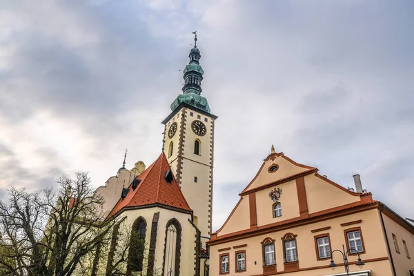 Deans Church of Lords Conversion on Mount, Tabor, Czech Republic — Stock Photo, Image