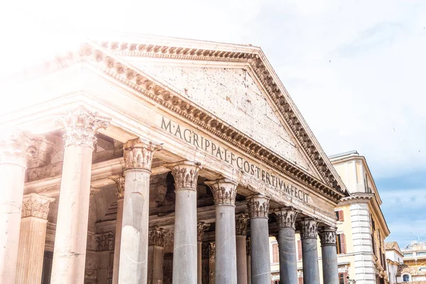 판테온 - 이탈리아 로마의 옛 로망 교회 — 스톡 사진