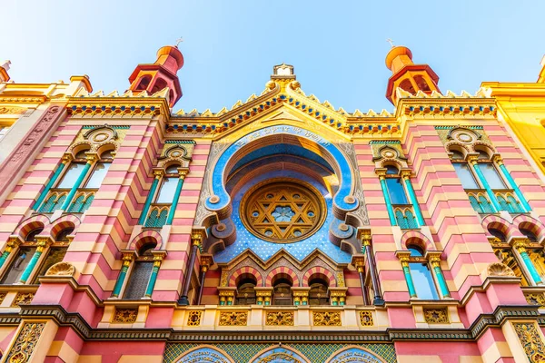Jubilee Synagogue, or Jerusalem Synagogue, in Prague, Czech Republic — Stock Photo, Image