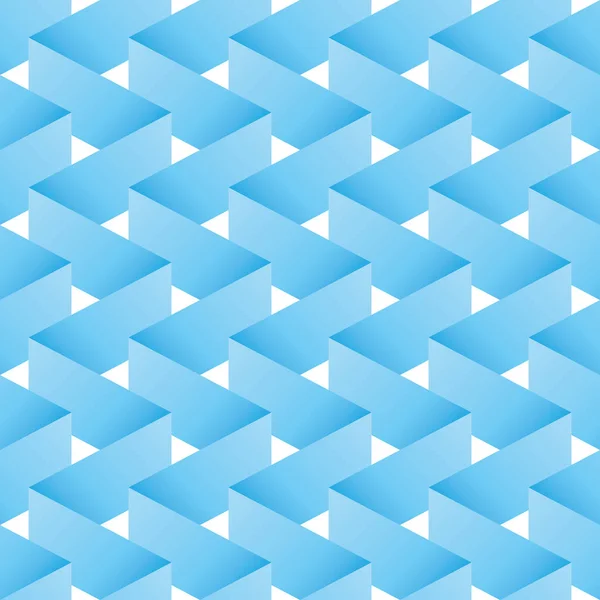 Papierband nahtloses Muster. blaue Vektorabbildung — Stockvektor