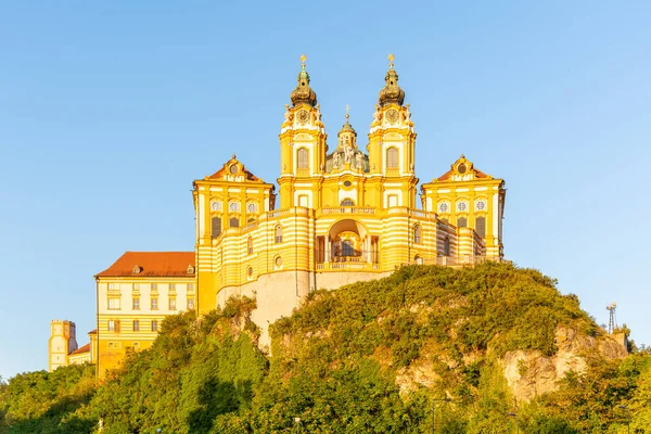 Melk Abbey, German: Stift Melk, Wachau Valley, Austria — Stock Photo, Image