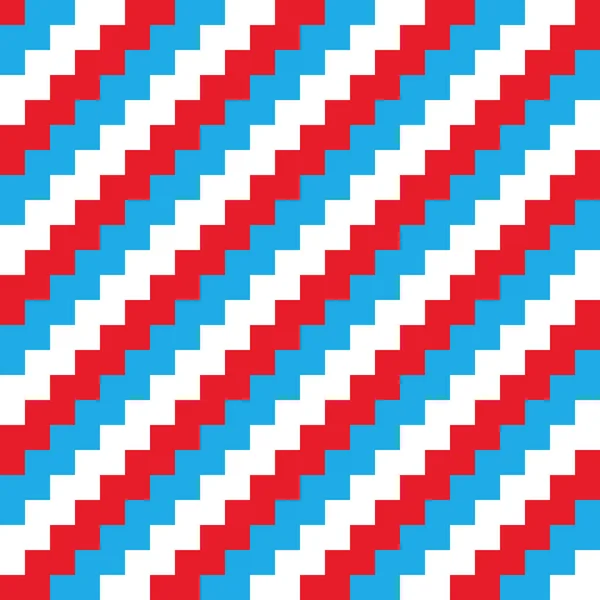 Abstract drie kleuren naadloze achtergrond chevron patroon. Vectorillustratie — Stockvector