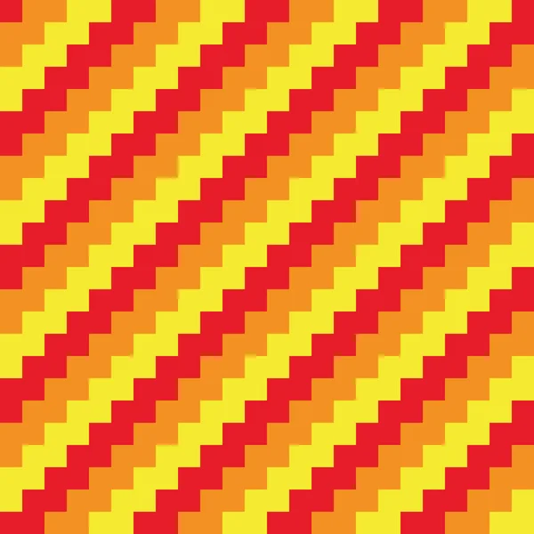 Abstracto patrón de chevron de fondo sin costuras de tres colores. Ilustración vectorial — Archivo Imágenes Vectoriales