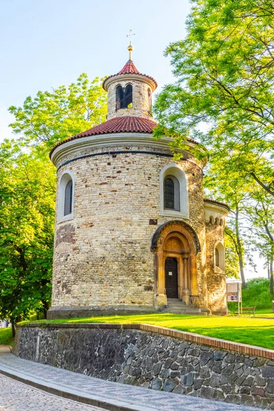 Rotunda of St Martin on Vysehrad, Prague, Czech Republic — Stock Photo, Image