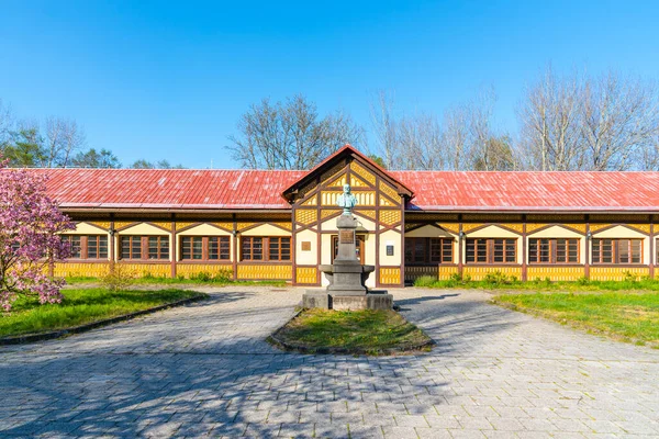 Sedmihorky spa - complex of buildings in recreational area of Bohemian Paradise, Czech Republic