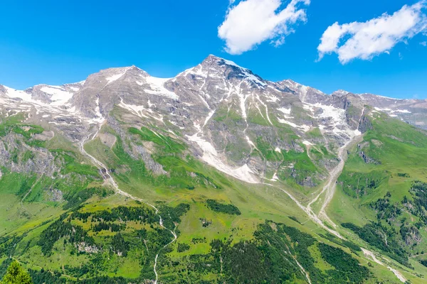 Grosses Wiesbachhorn - hora v pohoří High Tauern, Rakouské Alpy, Rakousko — Stock fotografie