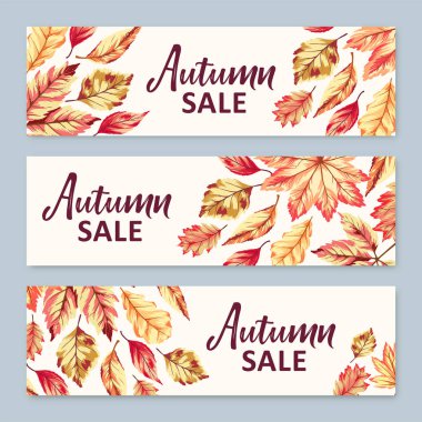 sonbahar satış afiş