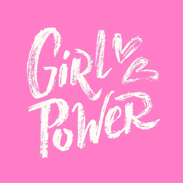 Lettrage Girl Power 02 — Image vectorielle