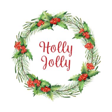 Suluboya Noel çelengi