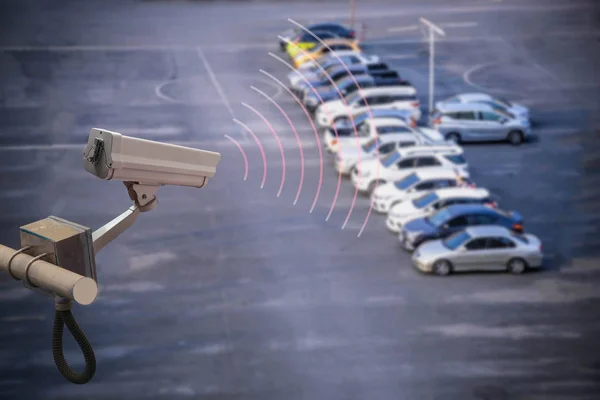 Tekniker Installation Trådlös Cctv Infraröd Kamerateknik För Säkerhetsområdet — Stockfoto