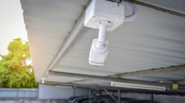 Bir Cctv kızılötesi kamera teknolojisi 4.0 insanların güvenlik alanı bakmak için.
