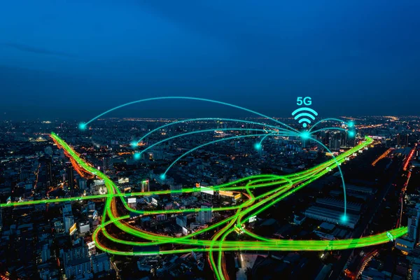 Noua Tehnologie Sistemul Comunicații Rețea Semnalul Arată Conectarea Informațiilor Nivel — Fotografie, imagine de stoc