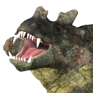 Estemmenosuchus mirabilis, Permiyen dönem Rusya'da yaşamış bir omnivordur therapsid dinozordu.