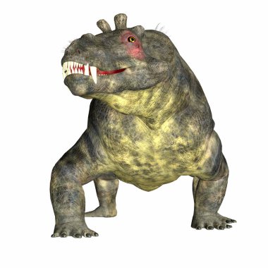 Estemmenosuchus uralensis, Rusya'da Permiyen döneminde yaşamış bir omnivordur therapsid dinozordu.