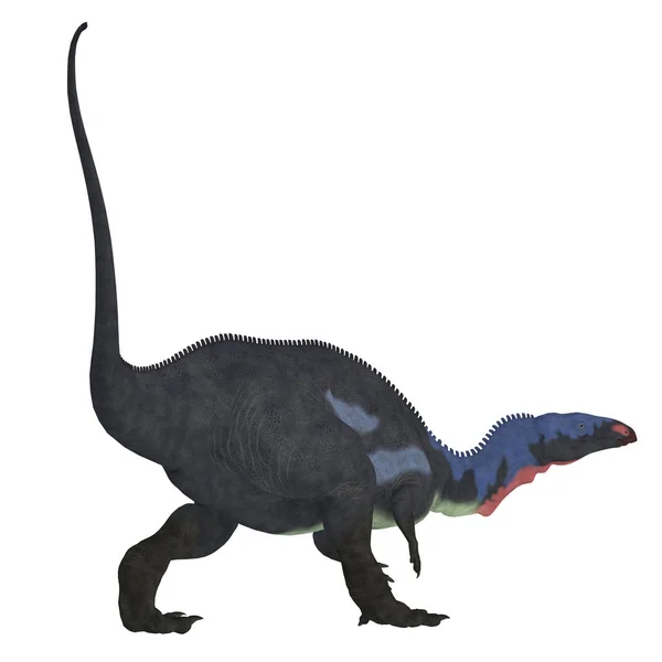 Camptosaurus 是在侏罗纪时期居住在北美洲的草食鸟臀目恐龙 — 图库照片