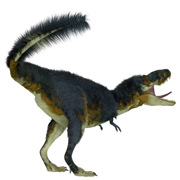 Δασπλετόσαυρος Ήταν Σαρκοφάγος Δεινόσαυρος Που Ζούσε Στη Βόρεια Αμερική Κατά — Φωτογραφία Αρχείου