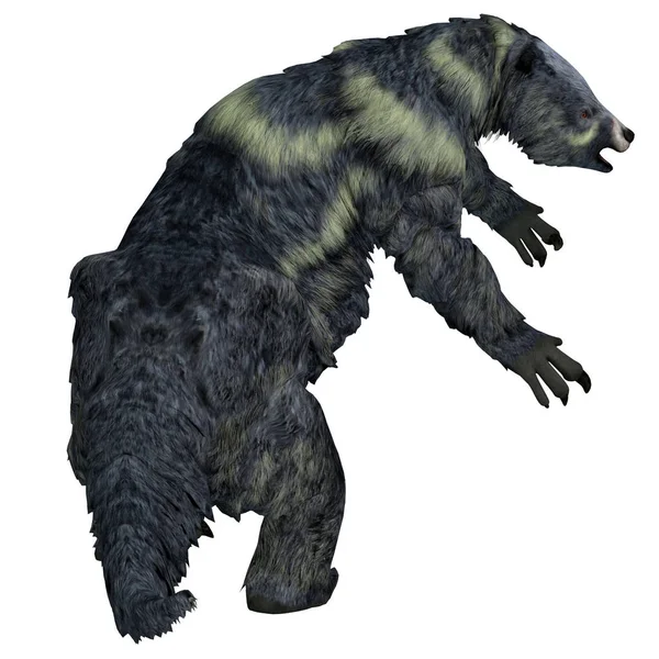 Eremotherium Herbivorous Giant Ground Sloth Lived North South America Pleistocene — Stock Photo, Image