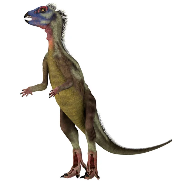 Hypsilophodon は白亜の期間の間にイギリスに住んでいた雑食性食餌恐竜 — ストック写真