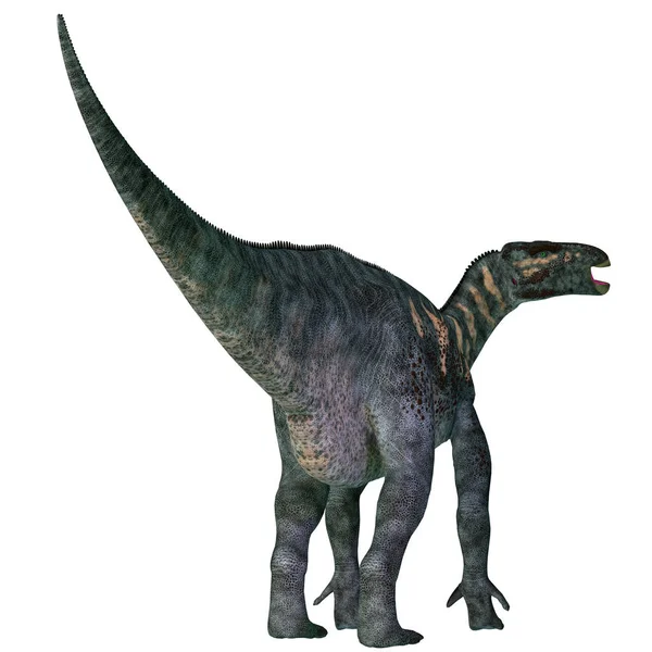 Leguanodon War Ein Pflanzenfressender Ornithopoden Dinosaurier Der Während Der Kreidezeit — Stockfoto