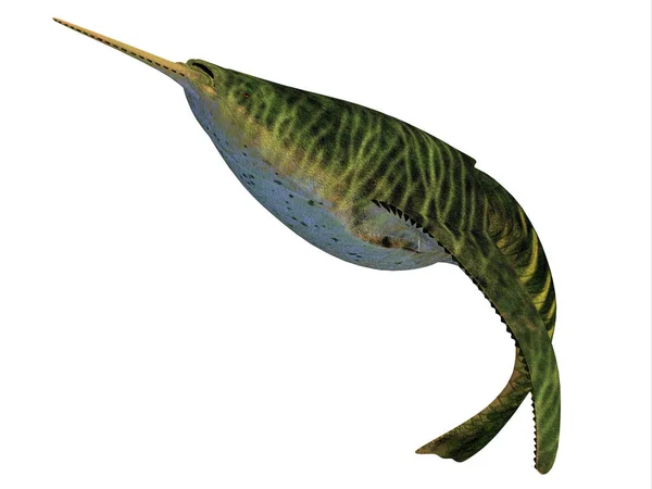 Doryaspis는 데본기 초기의 바다에 Jawless 물고기 — 스톡 사진