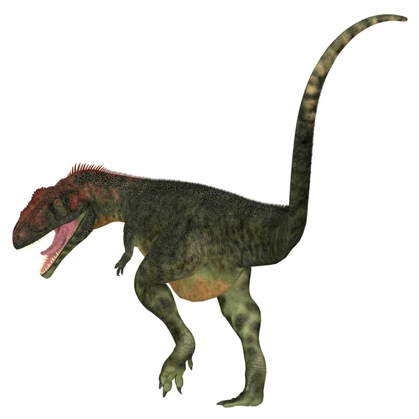 Ο Μαπούσαυρος δεινόσαυρος ουρά — Φωτογραφία Αρχείου