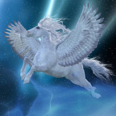 Gökyüzünde Mistik Pegasus