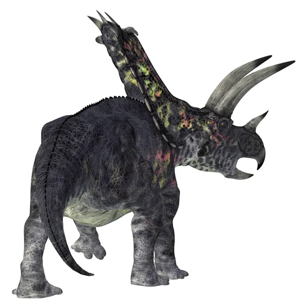 Pentaceratops dinozaur ogon — Zdjęcie stockowe
