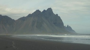 Vestrahorn Dağı. İzlanda