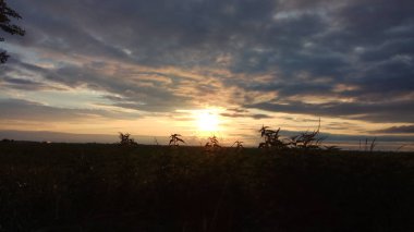 Gökyüzünün güzel manzarası 