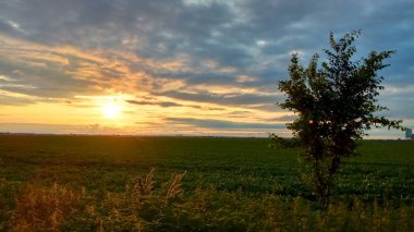 Gökyüzünün güzel manzarası 