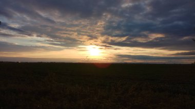 Gökyüzünün güzel manzarası 