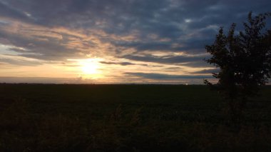 Gökyüzünün güzel manzarası 