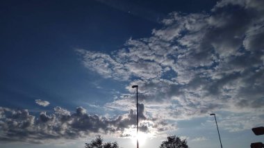 Gökyüzünün güzel manzarası 