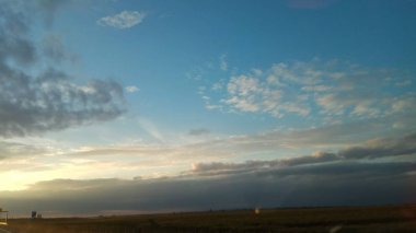 Gökyüzünün güzel manzarası 