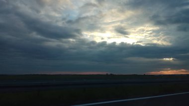 Gökyüzünün güzel manzarası 