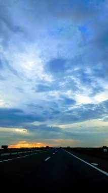 Gökyüzünün güzel manzarası 