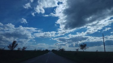 Gökyüzünün güzel manzarası 