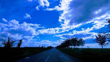 Gökyüzünün güzel manzarası 