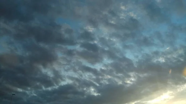 Красивый Вид Небо — стоковое фото
