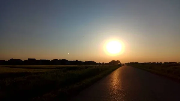 夕日の美しい景色 — ストック写真