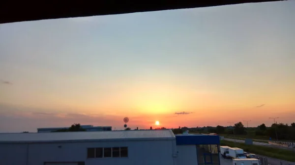 Beautiful View Sunset — Stock Photo, Image