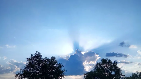 Schöner Blick Den Himmel — Stockfoto