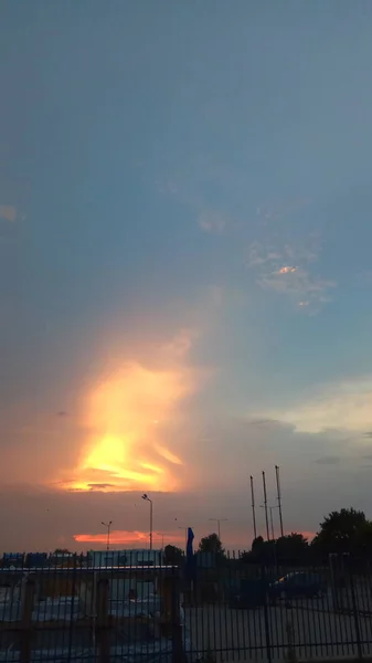 Schöner Blick Den Himmel — Stockfoto