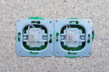 Duvara yükleme ışık wich, yakın