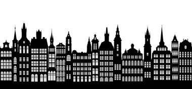 evlerin Vector silhouettes