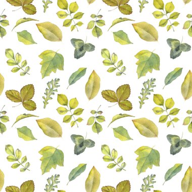 Sulu Boya çizim ile Seamless Modeli bırakır