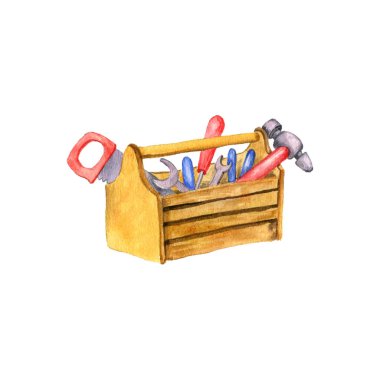 Sulu Boya aletleri toolkit